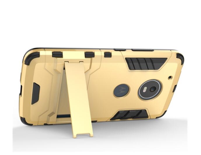 MOTO G5 Case Heavy Duty Hybrid Kickstand