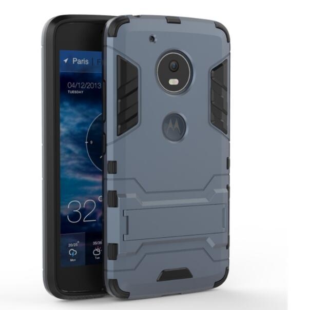MOTO G5 Case Heavy Duty Hybrid Kickstand