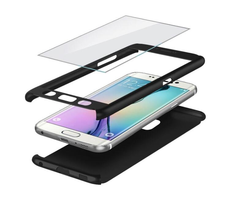 Galaxy S6 Edge  case impact proof full body case