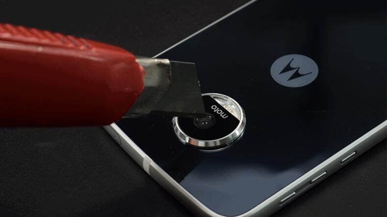 Moto Z  camera lens protector tempered glass 9H hardness HD