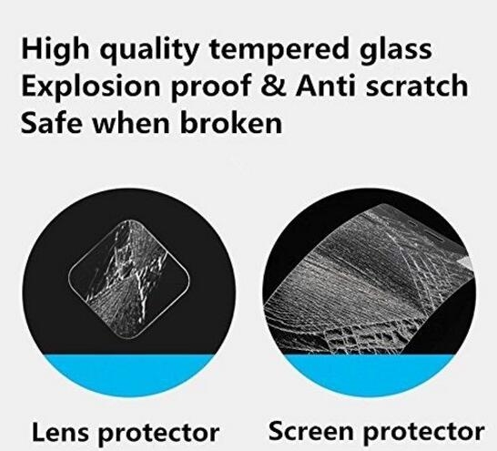 HTC U11 camera lens protector tempered glass 9H hardness HD