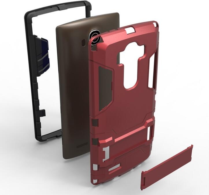 LG G4 Case Heavy Duty Hybrid Kickstand