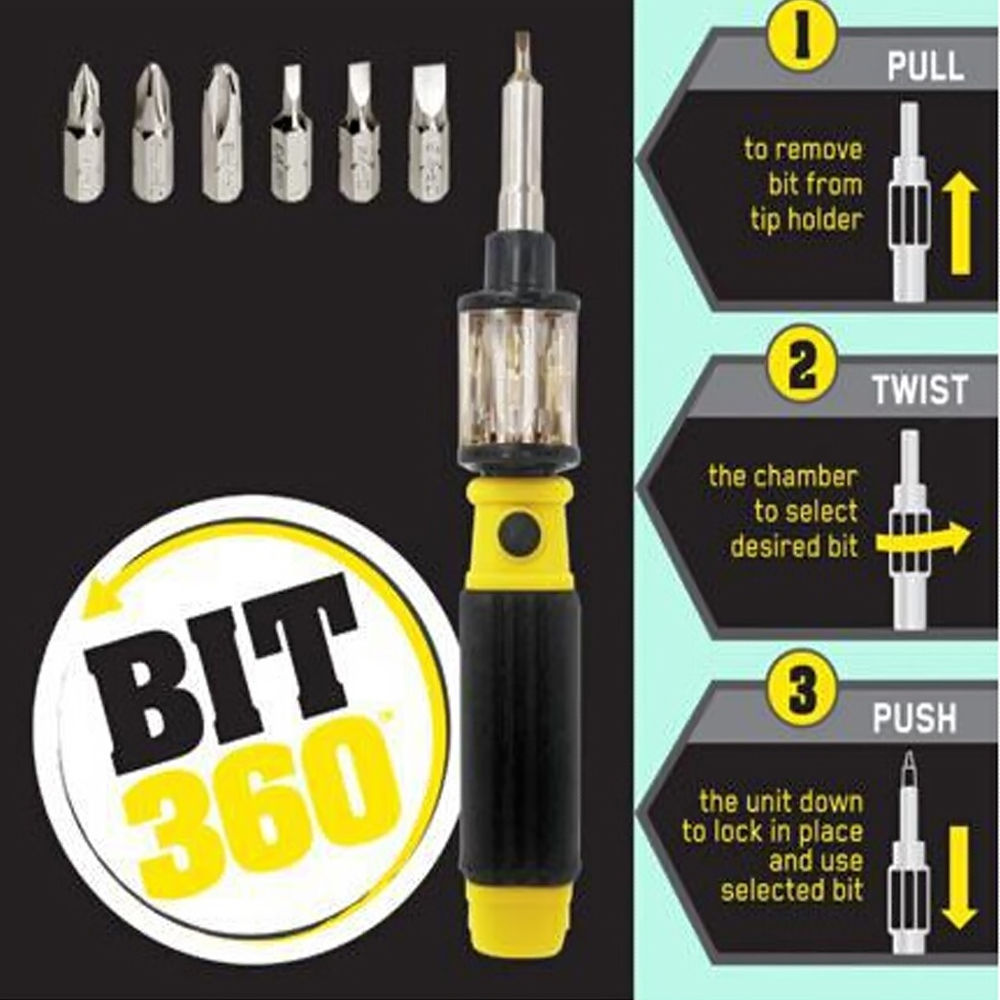 Screwdriver Twist Bit Set Repair Hand Tool Sets 6 in1