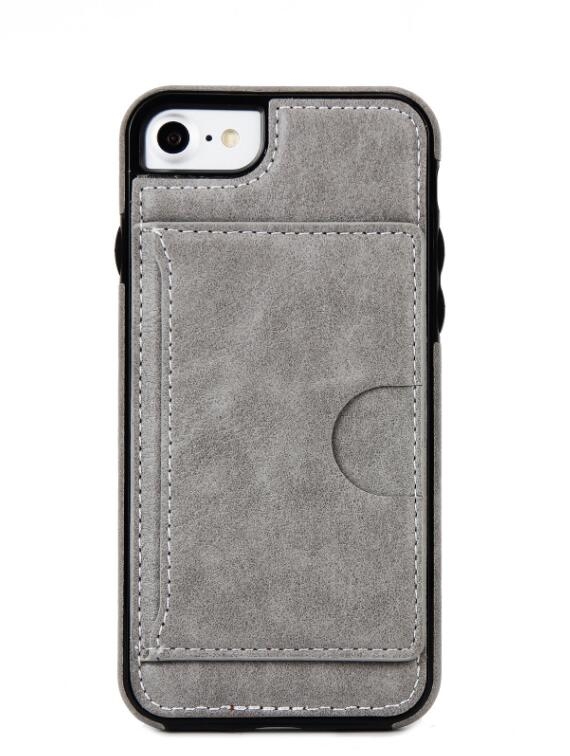 iPhone 7 Plus Detachable Leather Card Slots Wallet Case