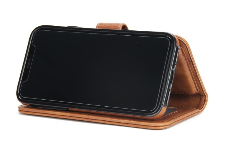 iPhone X  case Detachable Leather Card Slots Wallet Case