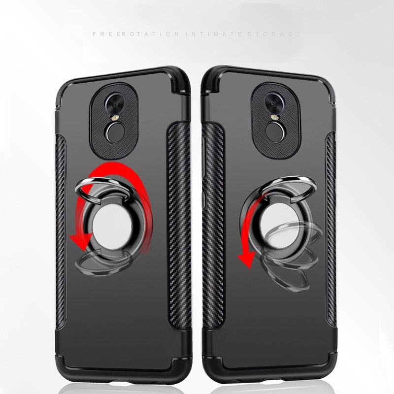Redmi Note 3 Case Heavy Duty Ring Rotate Kickstand Case Cover