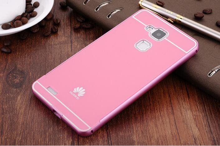HUAWEI MATE 7 case Slim Metal bumper with mirror back cover case