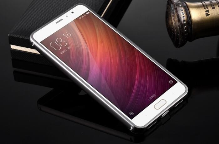 Xiaomi Note 4X case Slim Metal bumper with mirror back cover case