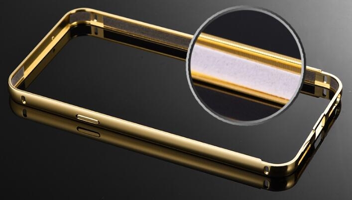 Oppo R11 case Slim Metal bumper with mirror back cover case