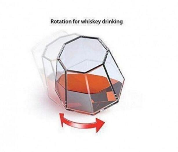 Diamond Whisky Glass