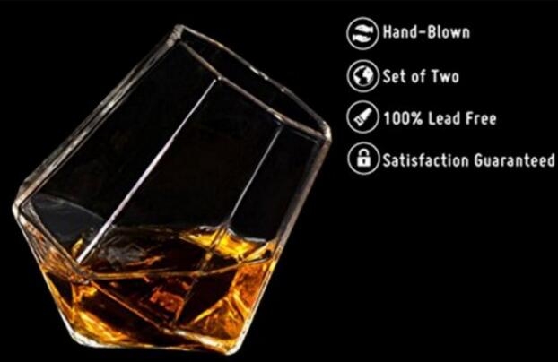 Diamond Whisky Glass