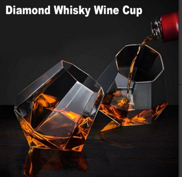 Diamond Whisky Glass