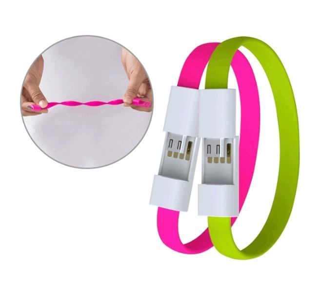 Micro USB Cable Wristband  For Android