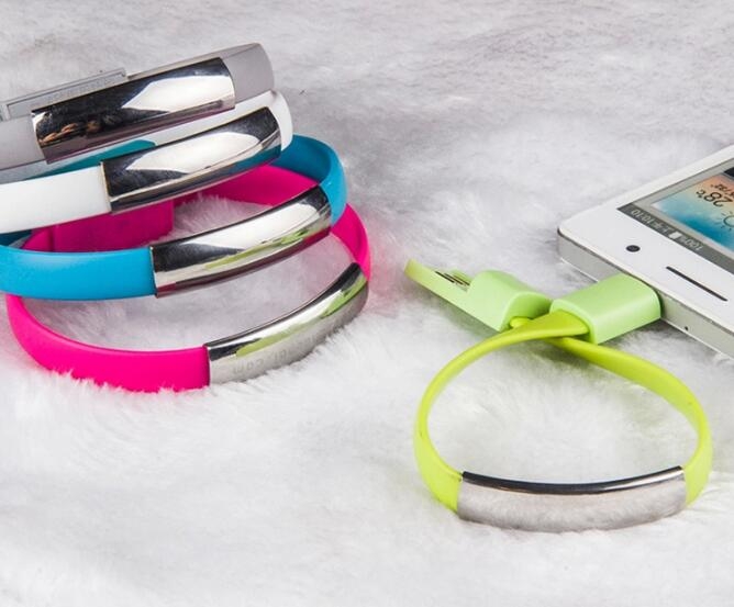 Micro USB Cable Wristband  For Android