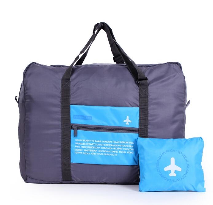 32l Foldable Travel Storage Luggage Hand Shoulder Duffle Bag