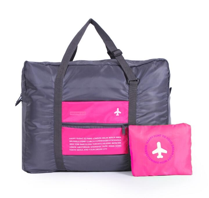 32l Foldable Travel Storage Luggage Hand Shoulder Duffle Bag