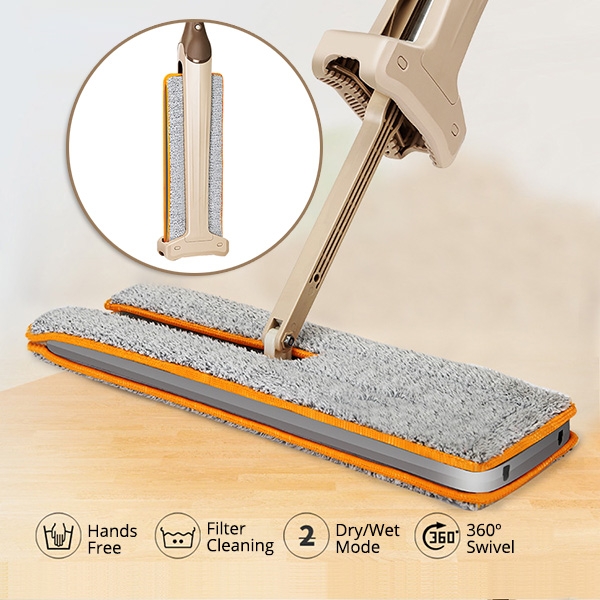 Flat Mop Self-Wringing Double Sided Flat Mop Flat Mop Self-Wringing Double Sided Flat Mop
