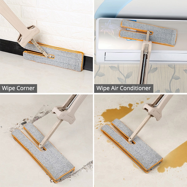 Flat Mop Self-Wringing Double Sided Flat Mop Flat Mop Self-Wringing Double Sided Flat Mop