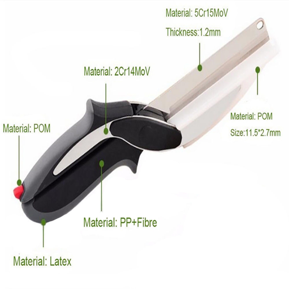 2in1 scissors Gourmet Kitchen smart cutter
