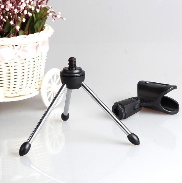 Desktop Table Microphone Clamp Clip Stand Holder