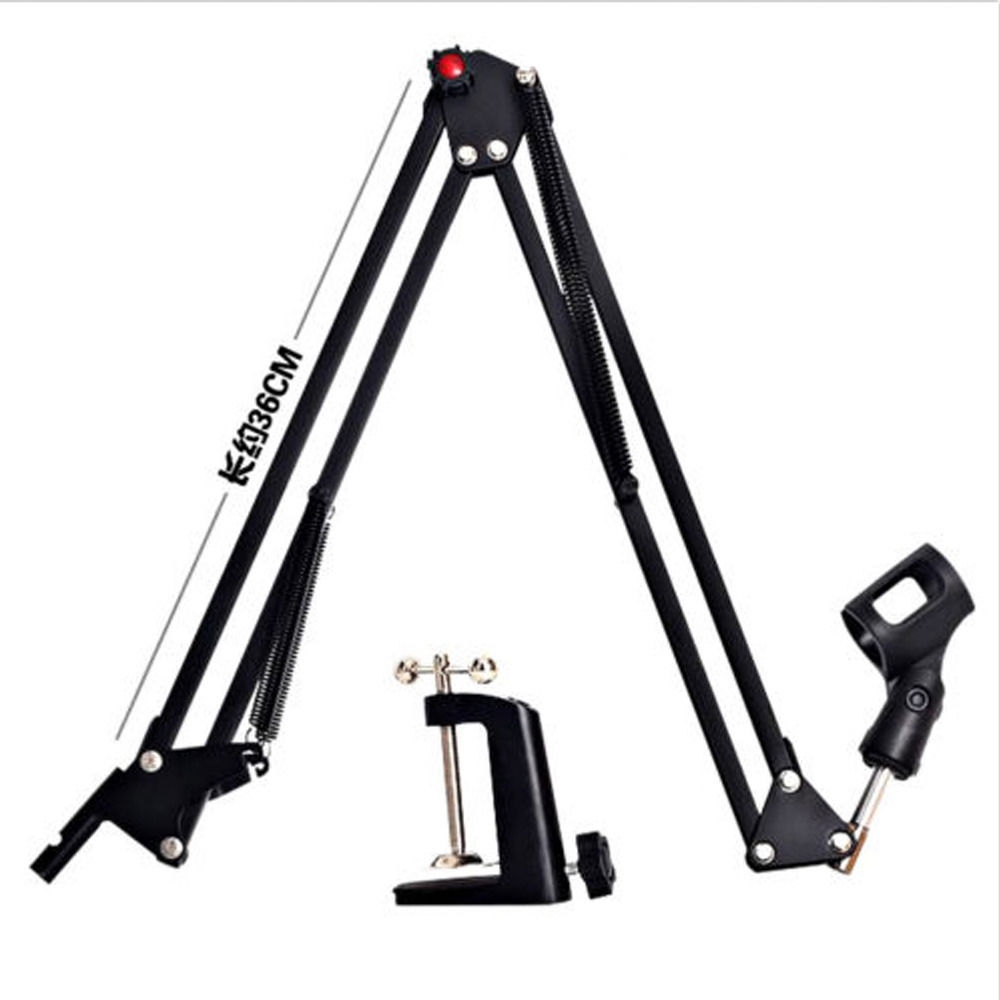 Desktop Table Microphone Clamp Arm Stand Holder