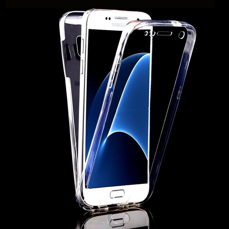 Galaxy J1 ACE case 2 piece transparent full body protector case