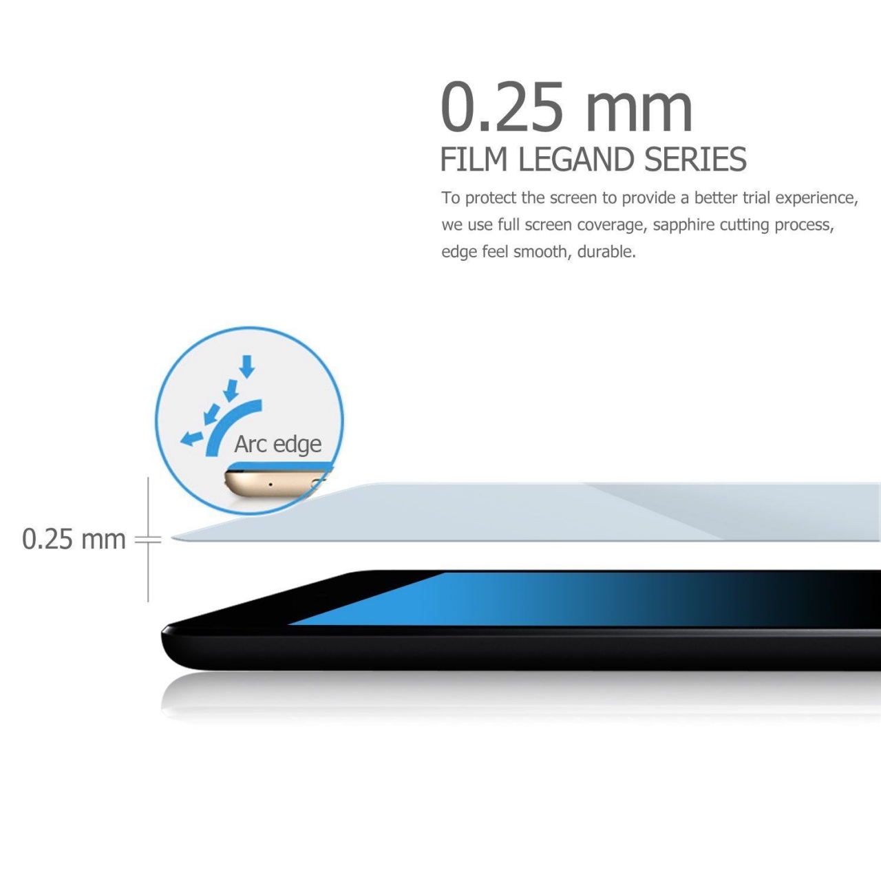 Galaxy Tab A 8" 2017 T385 T380 Tempered Glass Screen Protector