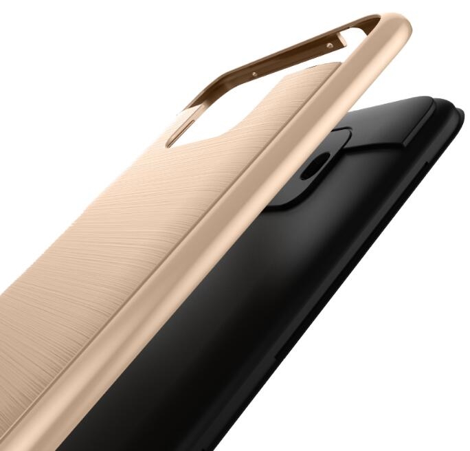 Huawei Mate 10 case impact proof hybrid case brushed