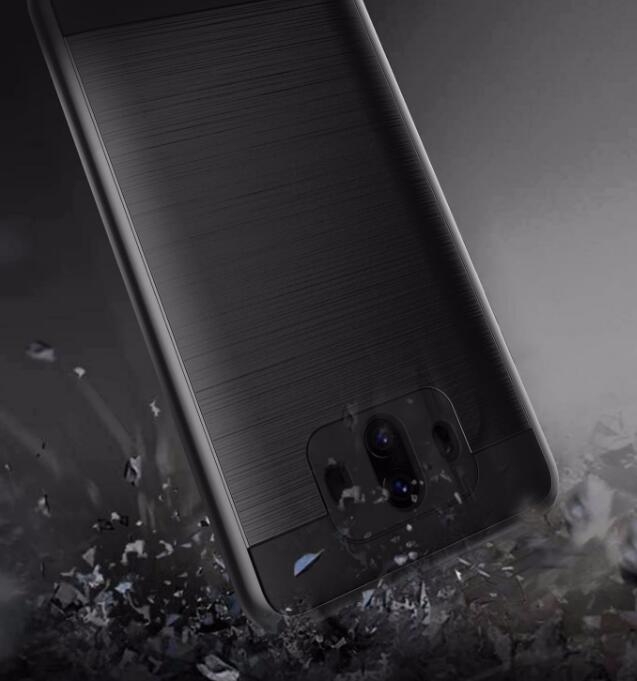 Huawei Mate 10 case impact proof hybrid case brushed