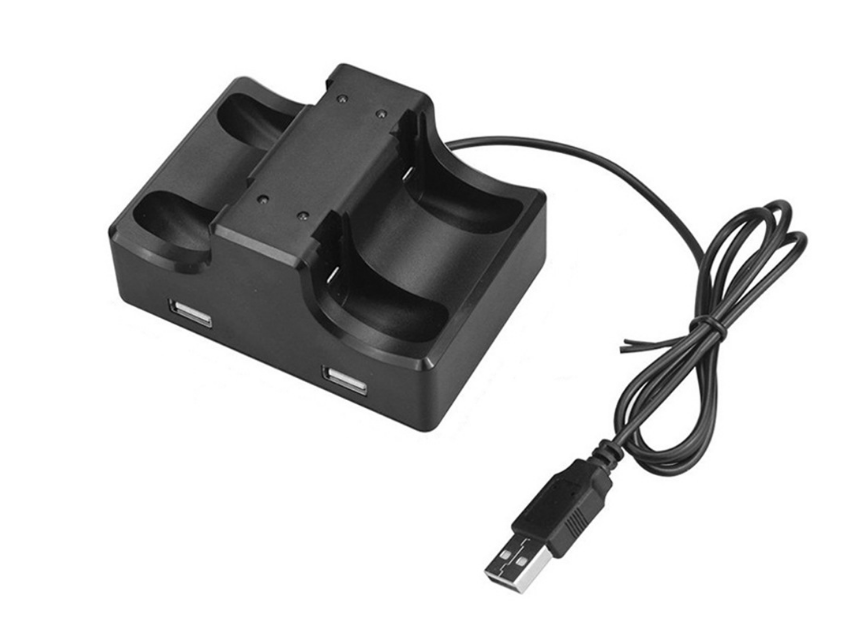 Nintendo Switch Joy-Con Controller USB 4-Port Charger Stand Charging Dock