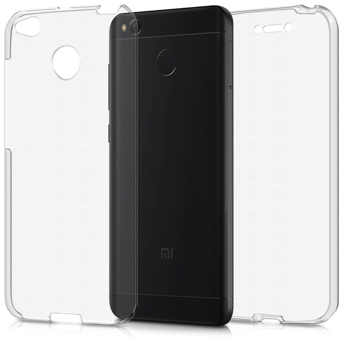 Xiaomi  4X case 2 piece transparent full body protector case