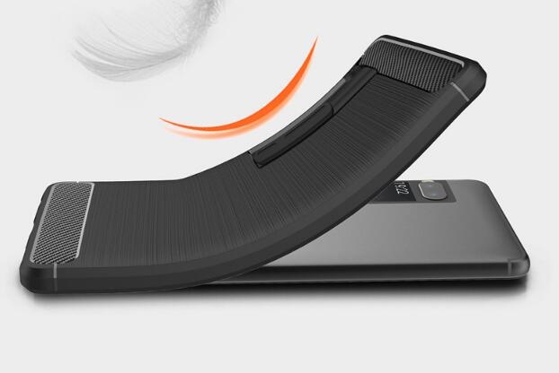 Meizu Pro 7 case impact proof rugged case with carbon fiber