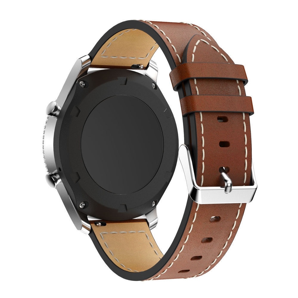 Luxury Leather Watch Band Wrist Strap for Samsung Gear S3