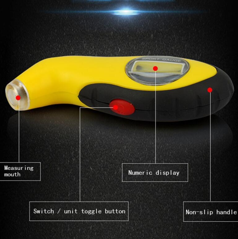 Tire Tyre Air Pressure Gauge Tester Tool for Auto Tire Tyre Air Pressure Gauge Tester Tool for Auto