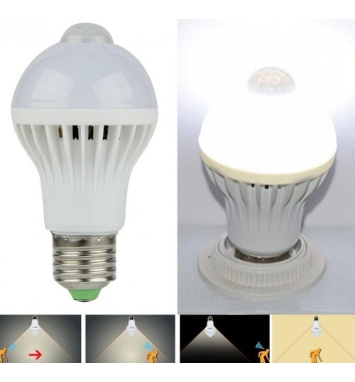 E27 LED Bulb motion sensor 9W