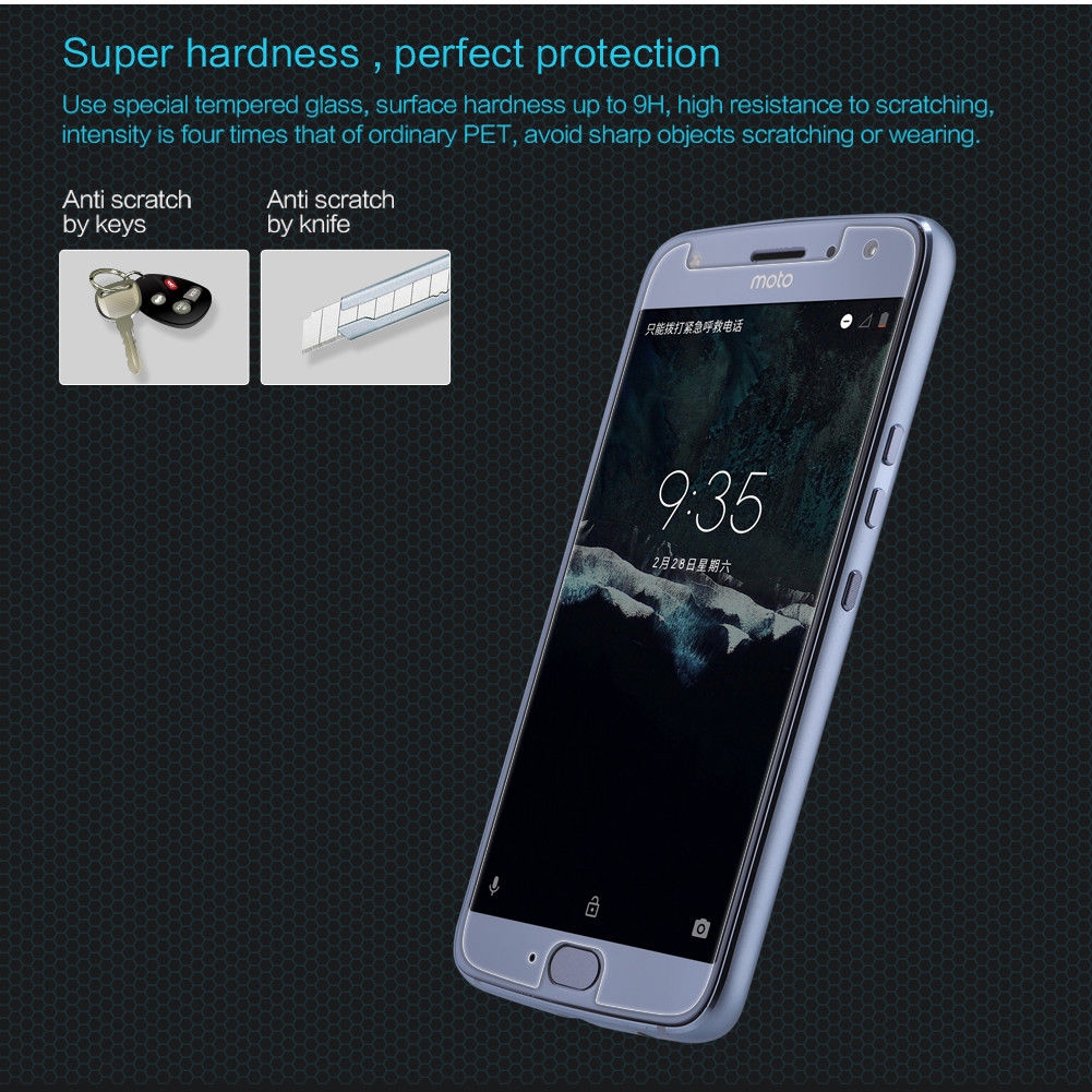 Motorola Moto X4 Tempered Glass Screen Protector