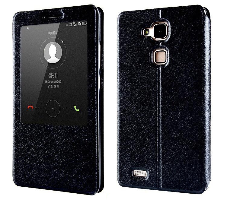 Huawei Mate 7 case smart flip window veiw case
