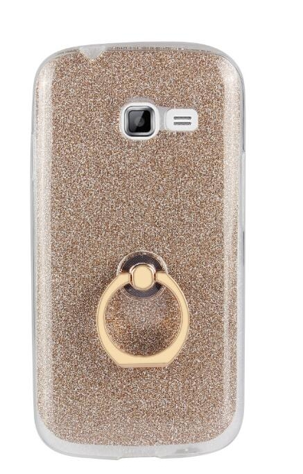 GALAXY Trend Duos case Soft tpu Kickstand Case with Ring Rotary Metal Mount