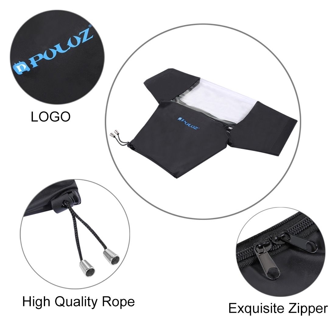 Waterproof Rainproof Rain Cover Case for Sony Canon Nikon DSLR Camera