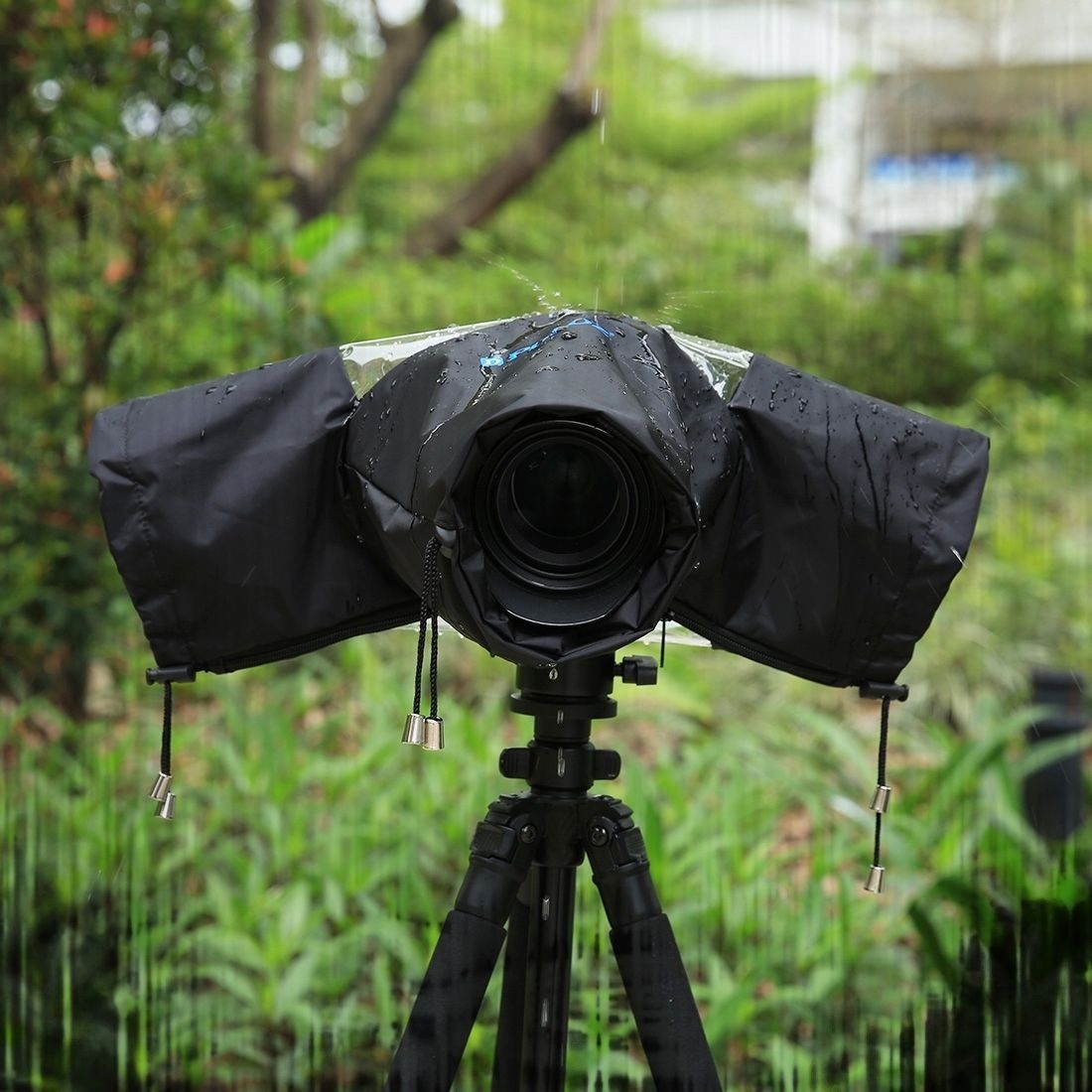 Waterproof Rainproof Rain Cover Case for Sony Canon Nikon DSLR Camera