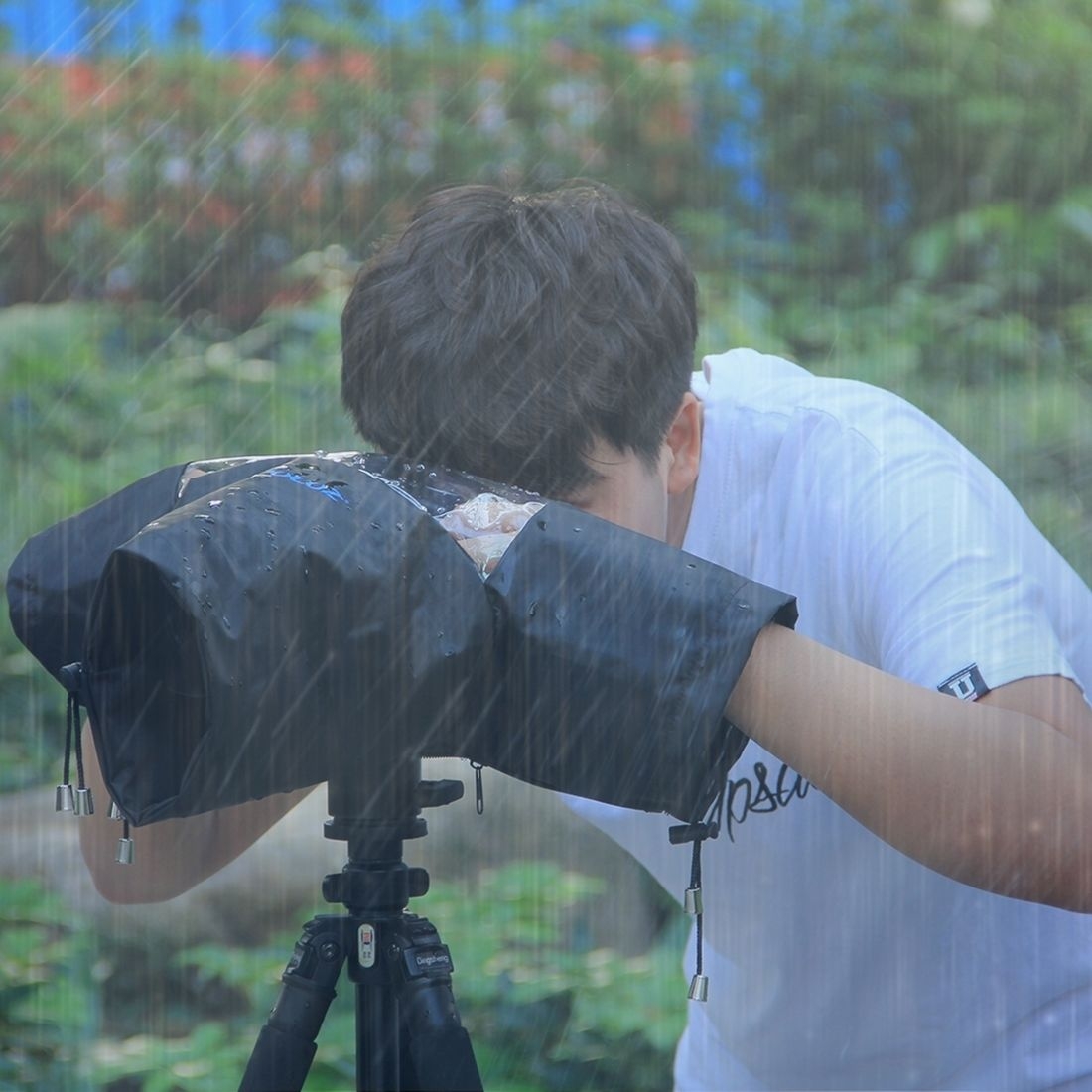 Waterproof Rainproof Rain Cover Case for Sony Canon Nikon DSLR Camera