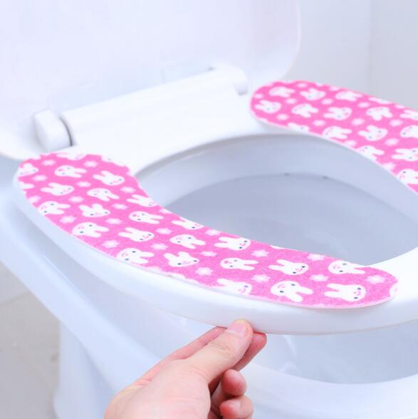 Sticky Toilet Mat Seat Cover Washable Twin Set Sticky Toilet Mat Seat Cover Washable Twin Set