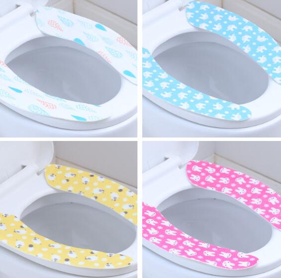 Sticky Toilet Mat Seat Cover Washable Twin Set Sticky Toilet Mat Seat Cover Washable Twin Set