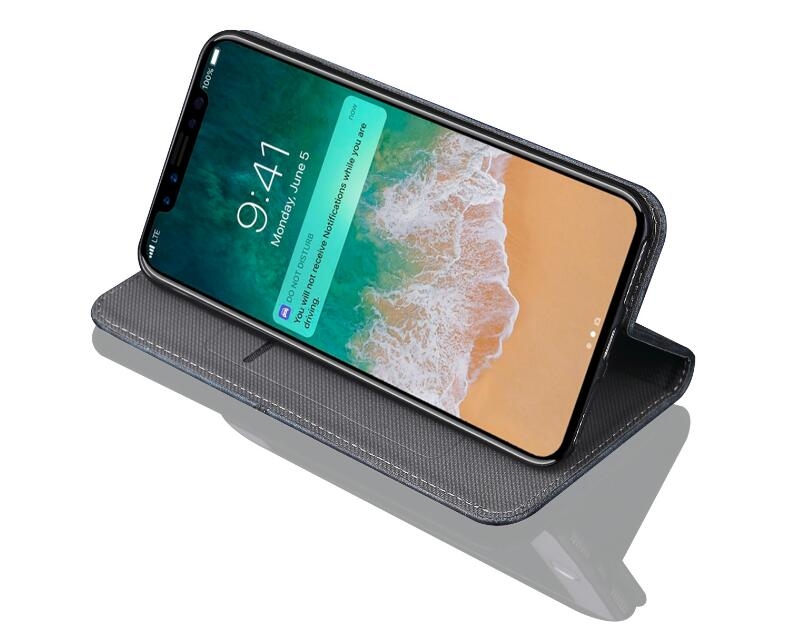 Huawei Nova 2i case ultra slim retro leather wallet case 2 cards magnet case