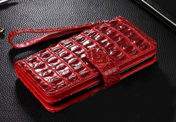 Huawei Nova 2i case Croco wallet Leather case