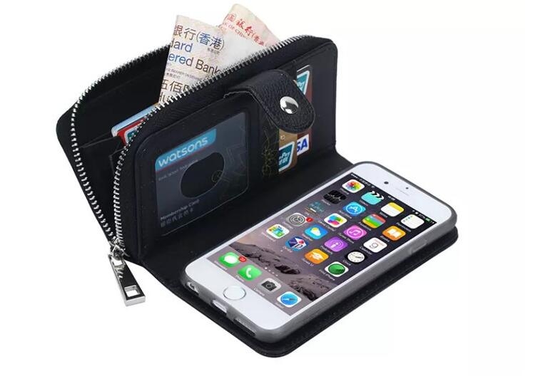 Huawei Nova 2i Case Coin Wallet Case Full Wallet Leather Case - Black