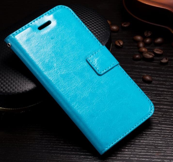 Huawei Nova 2i Case Fine Leather Wallet Case - Blue