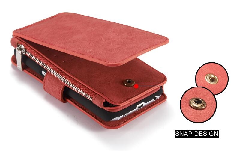 Huawei Nova 2i Case Retro leather case multi cards cash pocket & zip Huawei Nova 2i Case Retro leather case multi cards cash pocket & zip