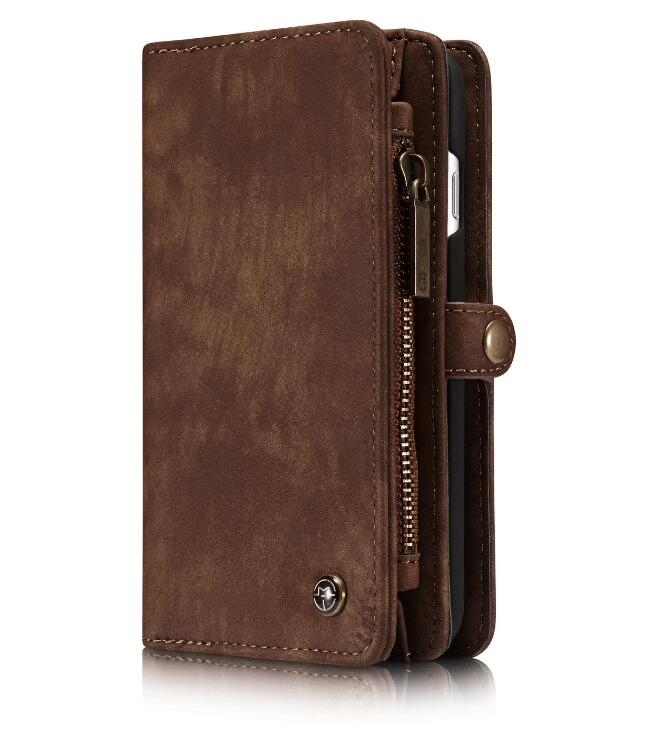 Huawei Nova 2i  Case Retro leather case multi cards cash pocket & zip