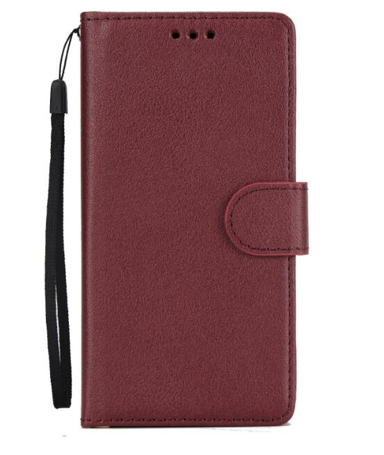 Huawei Nova 2i case Silk Texture Leather Wallet Case